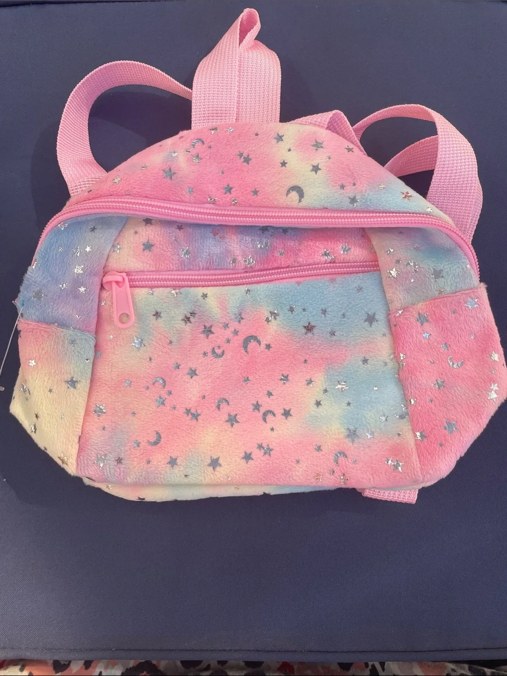 Kids Pastel Galaxy Mini Backpack - Pink
